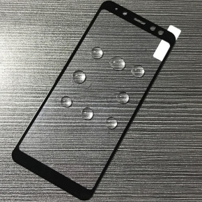 Скрийн протектор от закалено стъкло за 3D FULL SCREEN за Samsung Galaxy A6 2018 A600F с черен кант